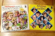 TV TIMES RECORD OF TOP TV THEMES. 1974, 75 Albums. Vinyl LP Record Compilation. 2 LPs. Jack Parnell and his Orchestra.