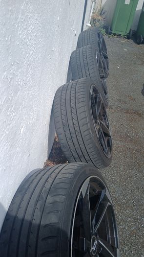 Audi twist style alloys