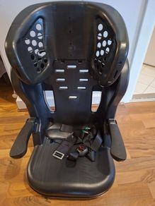 high back booster car seat frame
