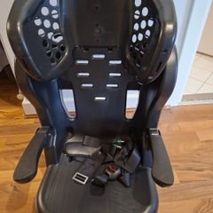 high back booster car seat frame