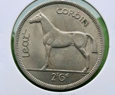 Ireland 1966 years Half Crown.
