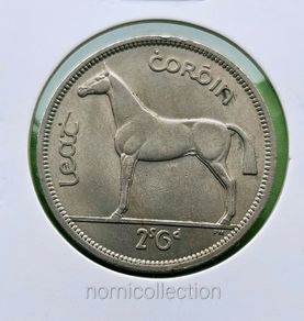 Ireland 1966 years Half Crown.