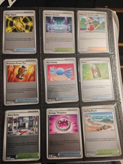 Mega evolution Holo and Rev Holos