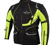 Premium Motorcycle Riding Jacket Waterproof & Windproof Motorbike Touring Jacket
