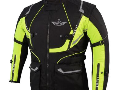 Premium Motorcycle Riding Jacket Waterproof & Windproof Motorbike Touring Jacket