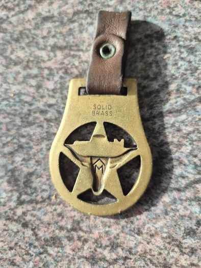 Marlboro Keychain Solid Brass
