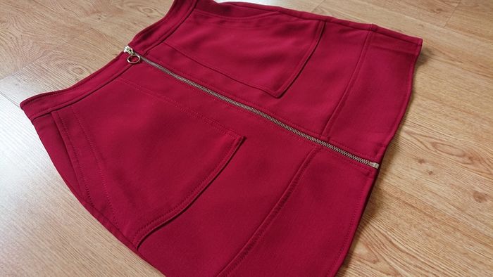 Dark Red Skirt    Size 10