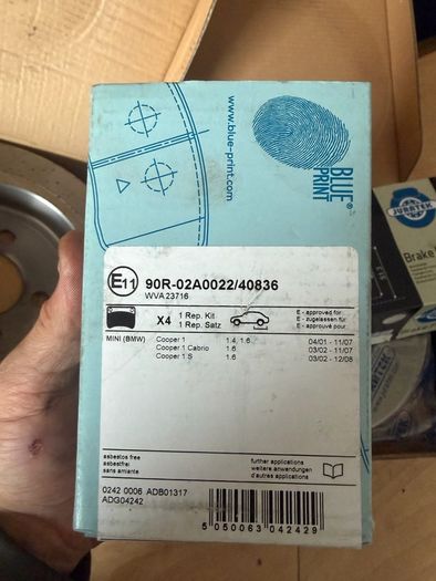05 mini new discs and pads
