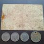 A Lot of one note and 4 coins from Malaya (1941-1956) Image 3