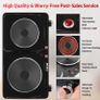 Electric Hot Plate, 2500W Portable Electric Stove,Double Hot Plate, Burner for cooking,Cooktop for Dorm Office Home Camp, Compatible with All Cookware (FREE POSTAGE) Image 5
