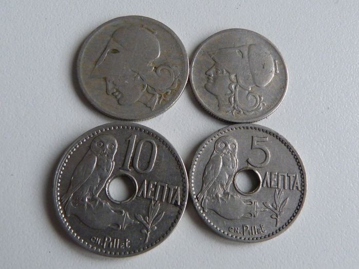 Old Greek coins
