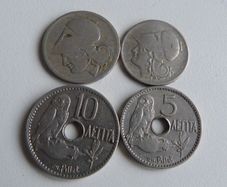Old Greek coins