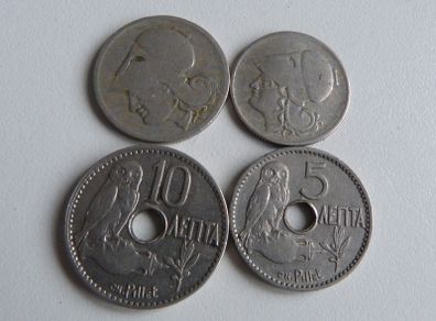 Old Greek coins