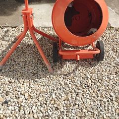 Electric Cement Mixer with Stand