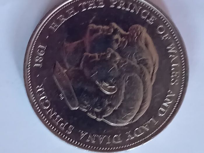 Charles /diana  Coin