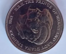 Charles /diana  Coin