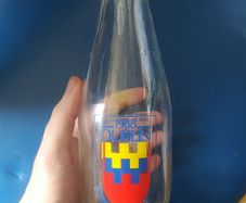 Dublin Millennium milk bottle