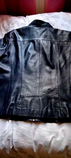 women's navy real leather jackets