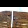 Adjustable size solid garden table and chairs (5) Image 5