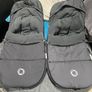 bugaboo foot muffs grey black in swords Image 2