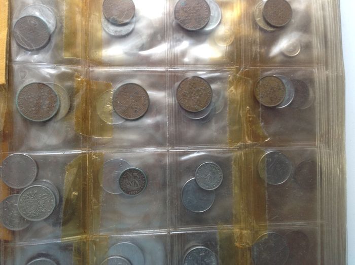Coin collection, mixed countries, pre euro,