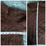 Paul Costelloe Living Tan High Collar Cable Knit Jumper Size Large Image 8