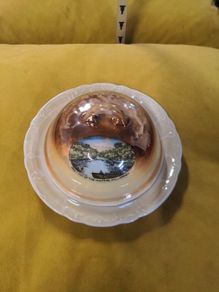 Beautiful Butter Dish - Meeting Of The Waters,Killarney