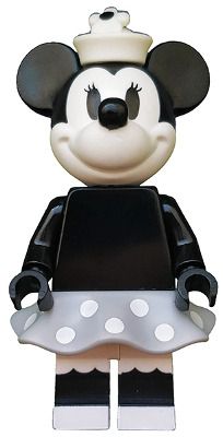 Lego Vintage Minnie, Dis025 ,Disney, Series 2