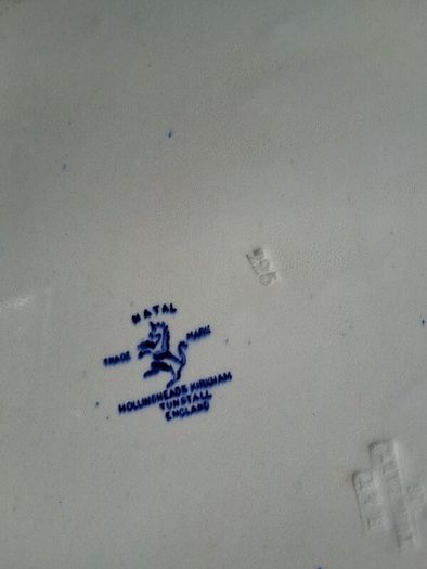 Antique plate