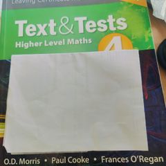 Text and Tests 4 Higher Level Maths