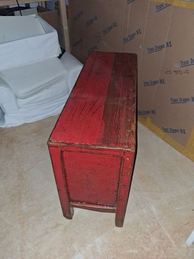 Chinese style lacquer cabinet