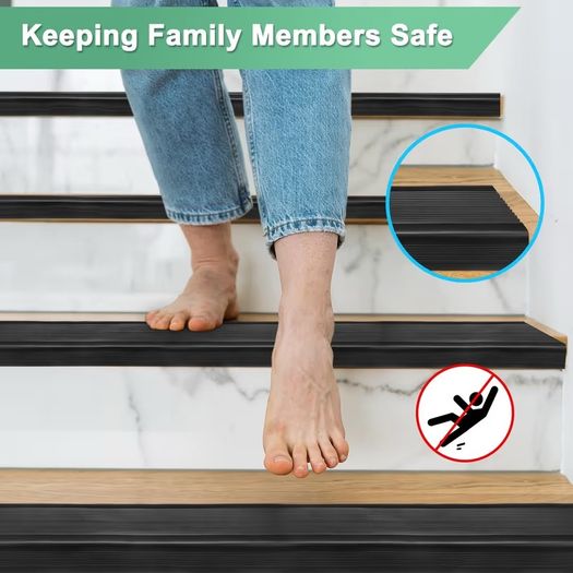 Brand New Stair Edge Self-Adhesive Trim 10 ft - Black