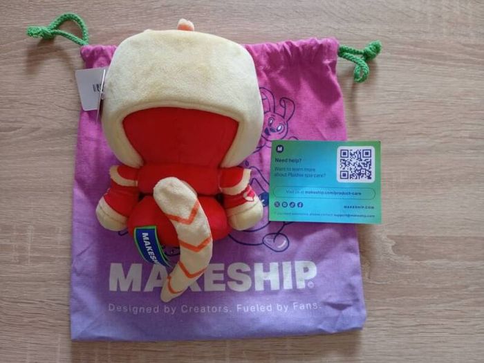 Makeship Kai Plushie Gravity Circuit Limited Edition 1 of 376 Brand New