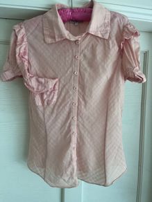 Beautiful Zac posen silk and cotton blouse