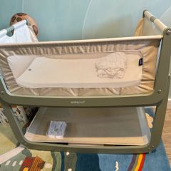 Snuzpod 5 bedside crib and mattress protector