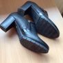 Pitillos Ladies black leather high block heel shoes Eu 39 Uk 6 Image 7
