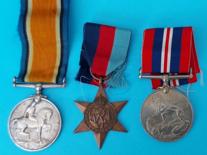 World War 1&2 War Medals to West Riding Regiment