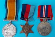 World War 1&amp;2 War Medals to West Riding Regiment