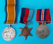 World War 1&2 War Medals to West Riding Regiment