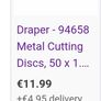 Draper 10mm Cutting Discs Image 4