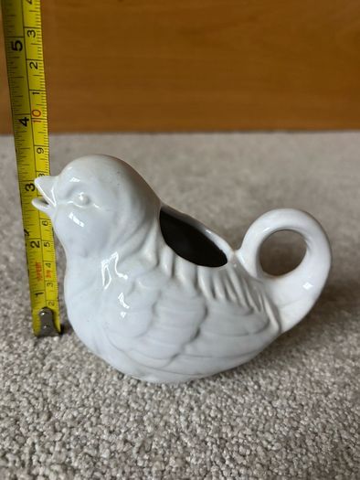 Meadows and Byrne Ceramic Bird Shaped Creamer