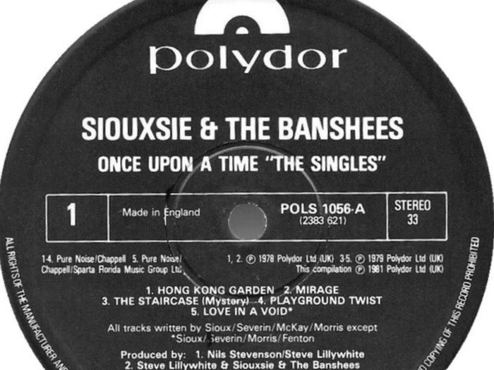Siouxsie and the Banshees  |  Once Upon A Time/The Singles