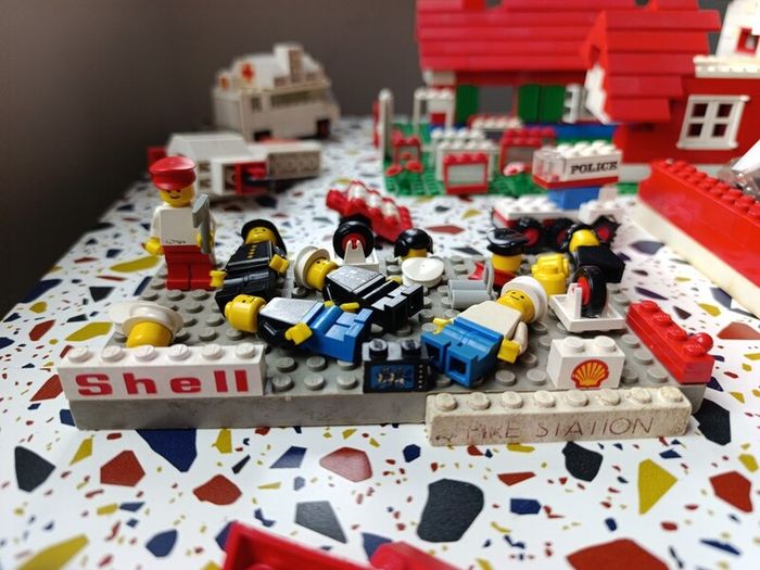 Large Vintage Lego Job Lot Bundle Bulk 70s 80s Rare