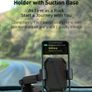 Car Phone Holder Suction Cup Adjustable Universal Holder Stand in Car GPS Mount For iPhone 13 12 Pro Xiaomi POCO Image 2