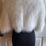White Faux  Fur Jacket Image 6