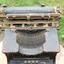 Antique Yost Typewriter typemachine - 1914 - sprinkhaansysteem - 1914 - Great Gatsby Image 9