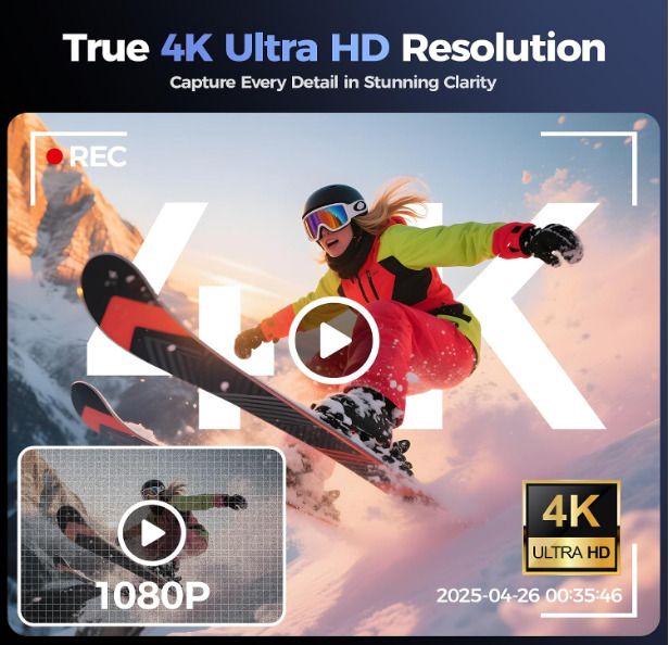 Digital Camera 4K for Photography Vlogging: 64MP Cameras for Video - 16X Zoom Photo Camera