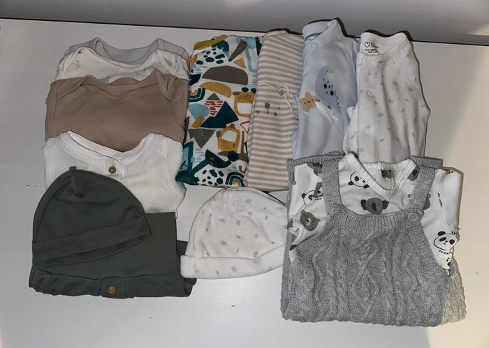 baby 12 piece baby boy clothes bundle