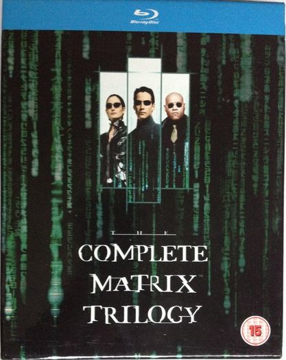 The Matrix Trilogy Boxset (Keanu Reeves, Laurence Fishbourne & Carrie-Anne Moss, Hugo Weaving) [Blu-ray Movie]