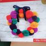 Christmas Pompom Wreath Kit Image 3